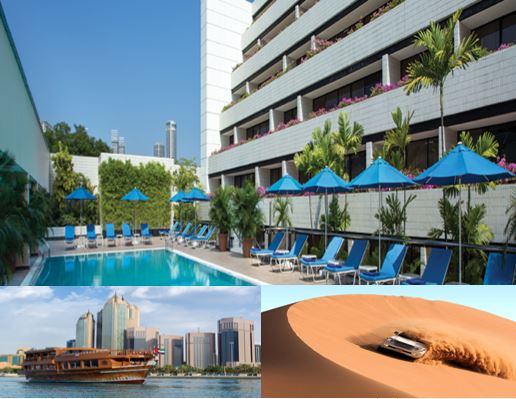 Enjoy 4 nights accommodation at a great Dubai hotel from USD 299 per person sharing.